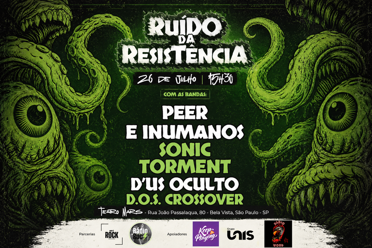 Festival Ruído da Resistência reúne nomes da cena underground em São Paulo